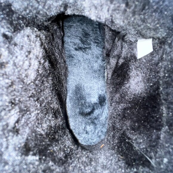 BJ Men’s Brown Quilted Slip-On Fleece-Lined Winter Boots Size 8.5US - Picture 6 of 9